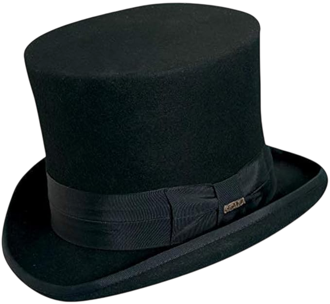 Men's Wool Felt Top Hat