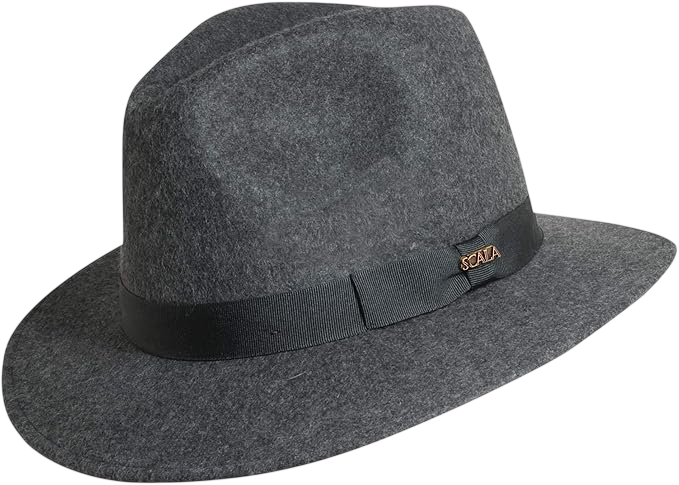 Scala Men's Crushable Felt Safari Hat
